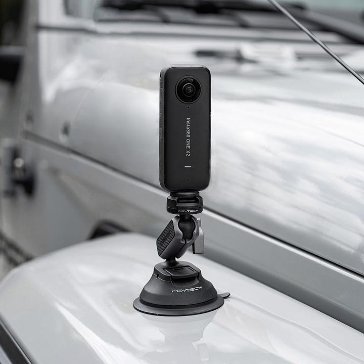 Actual product image Pgytech CapLock Action Camera Ball head Quick Release Set