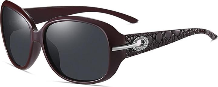 Actual product image Techsuit - Sunglasses Polarized PC (2012) - UV Protection - Wine Red / Gray