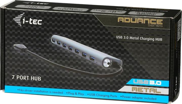 Actual product image i-tec U3HUB778 (USB-A, 7 Ports)