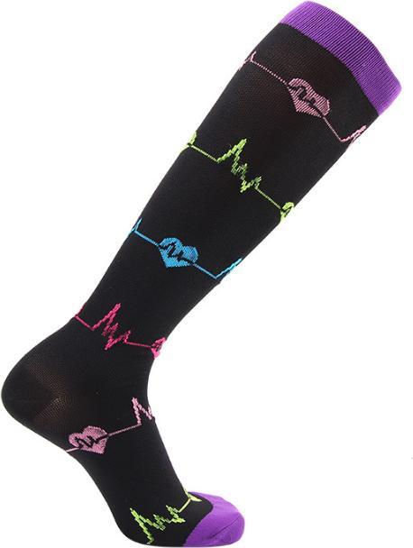Produktbild JTI Kniehohe Unisex-Stützsocken - Pulse - L / XL (S, M)