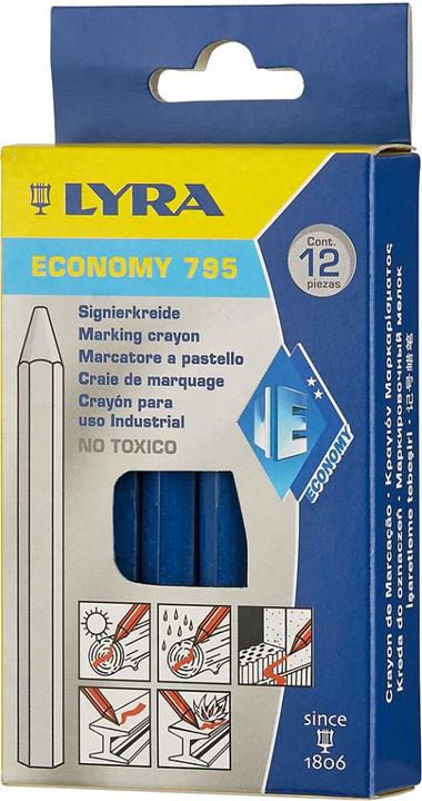 Actual product image Fortis Marking chalk, blue (Blue, 12 x)