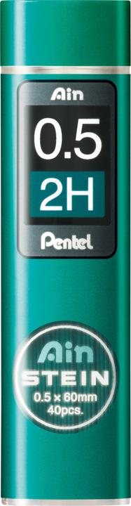 Immagine prodotto Pentel Matita meccanica porta Ain Stone 0.5mm (Mine di ricambio, Nero, 0.50 mm)