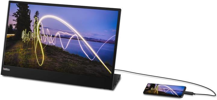 Actual product image Lenovo ThinkVision M15 (1920 x 1080 pixels, 15.60")