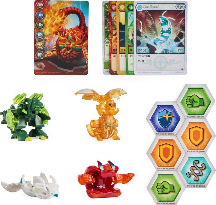 Produktbild Spin Master Bakugan - Legends Collection Drago Gold Nova S5 (6066357)