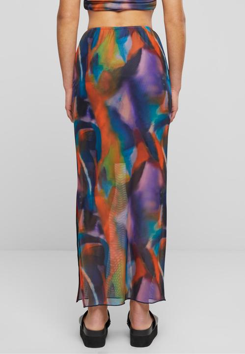 Produktbild Urban Classics Ladies AOP Mesh Tube Skirt - 159451 (XS)
