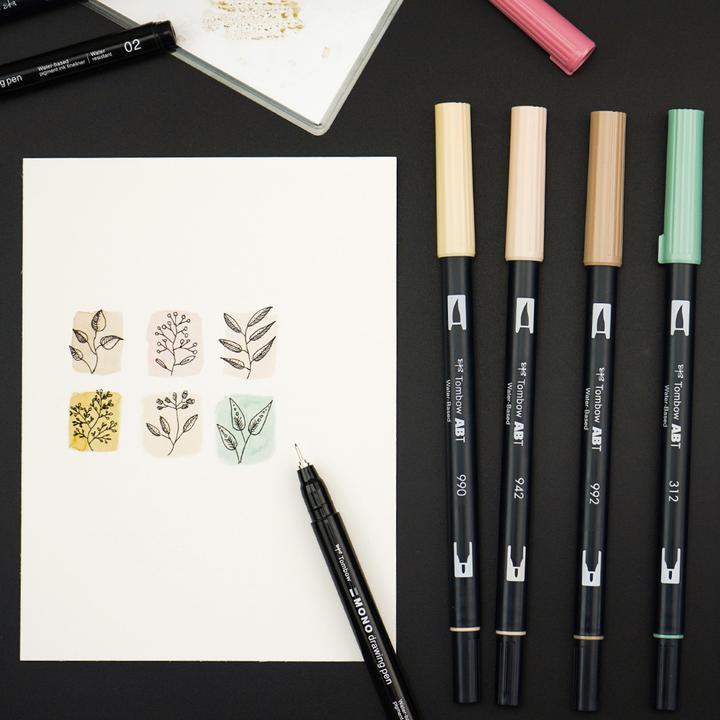 Produktbild Tombow Mono Drawing Pen (Schwarz, 4 x)