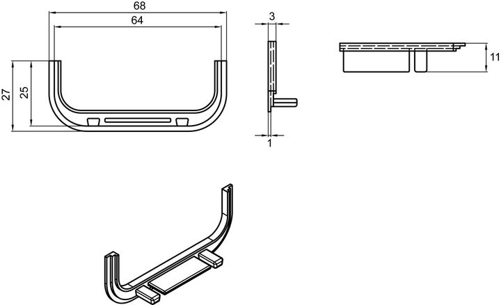 Actual product image Werkstarck Cover for recessed grips
