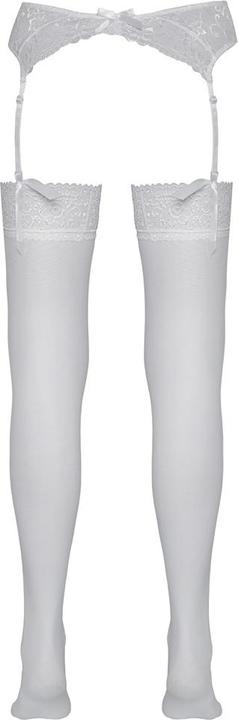 Produktbild Cottelli Collection Straps-Strümpfe weiss (XL)