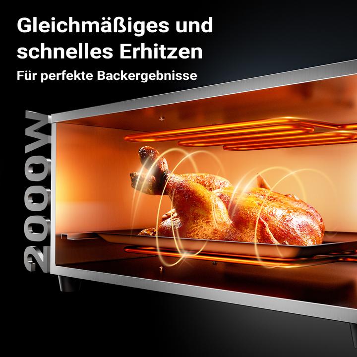 Produktbild Wiltec Pizza-Backofen (Pizzaofen Gastro)