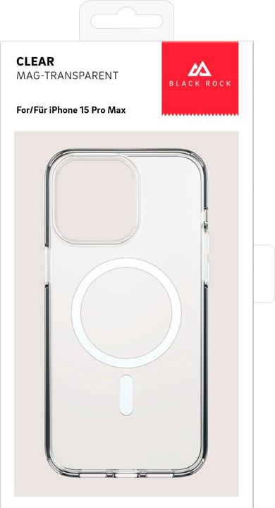Immagine prodotto Black Rock Custodia Mag Clear (Apple iPhone 15 Pro Max)