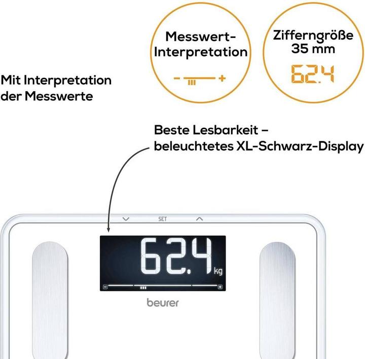 Actual product image Beurer BF 400 SignatureLine (200 kg)