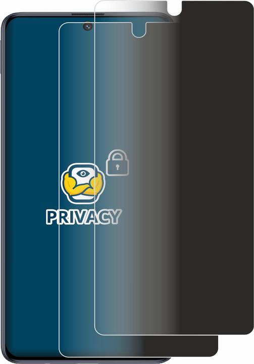 Actual product image BROTECT Anti-spy privacy film Blue light protection film (2 Piece, Samsung Galaxy M51)