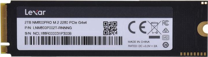 Image du produit Lexar Professionelle NM800 Pro (2000 Go, M.2 2280)