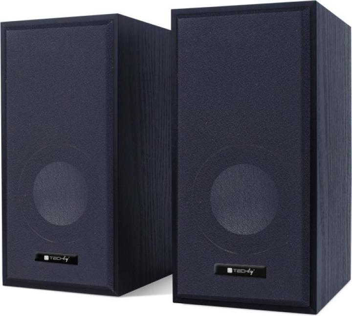 Produktbild Techly Wooden Speaker Set for Notebook