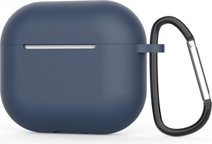 Produktbild Techsuit - Silicone Case - for AirPods 4, Smooth Ultrathin Material - Navy Blue (Kopfhörer Tasche)