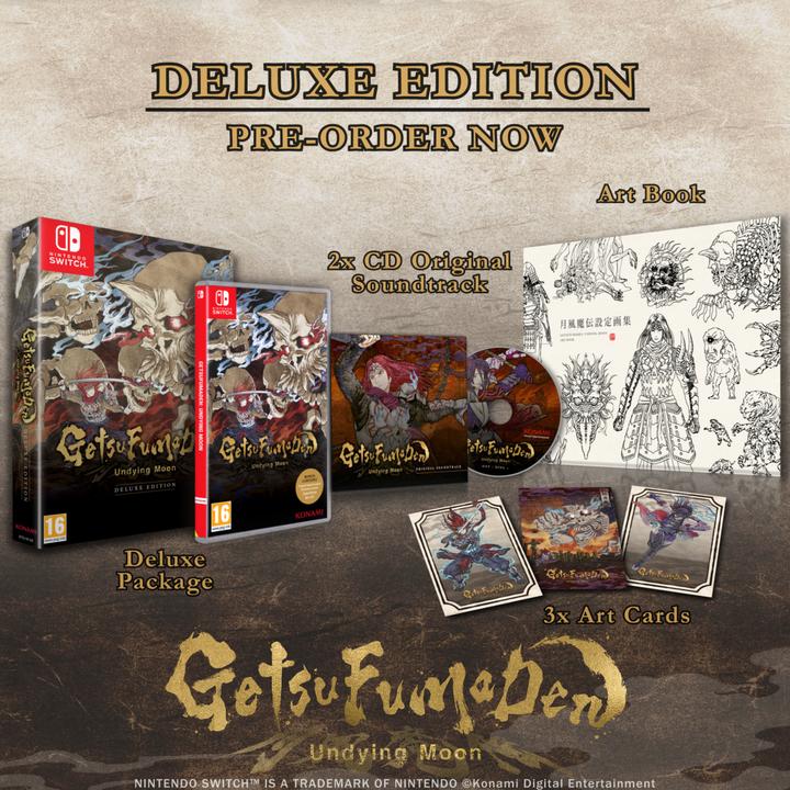Konami GetsuFumaDen: Undying Moon - Deluxe Edition (Switch, Switch Lite, Switch OLED)