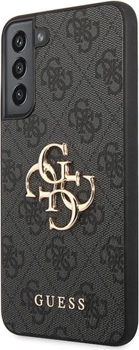 Produktbild Guess 4G Metal Logo Case für Samsung Galaxy S23+ - grey (Samsung Galaxy S23+)