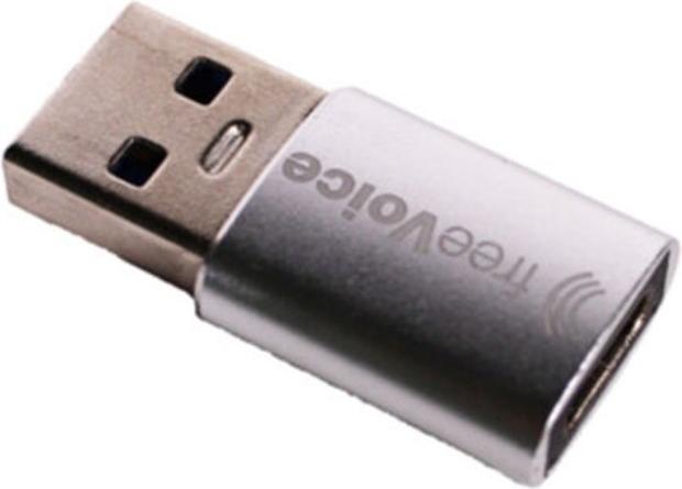 FreeVoice Connect 101 USB adapter (USB-C socket ->USB-A plug)