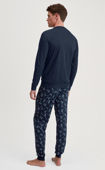 Produktbild Calida Relax Swiss Resort Bündchen-Pyjama (L)