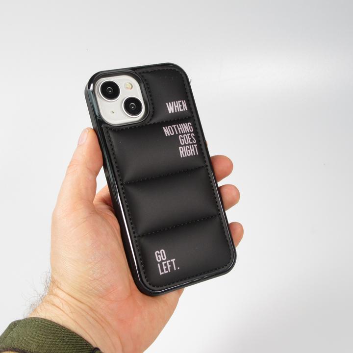Actual product image PhoneLook Silicone 3D cushion cover Go Left (Apple iPhone 15)