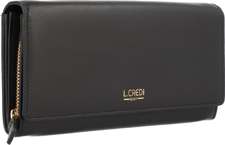 Actual product image L.Credi Evelyn wallet leather 20 cm