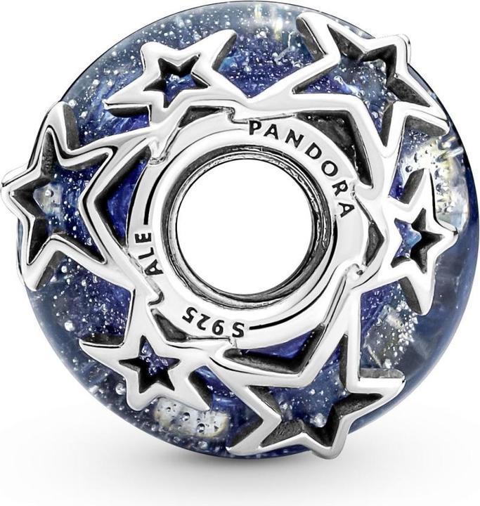 Immagine prodotto Pandora Charms/Beads di Murano con galassia blu e stelle (Argento 925)