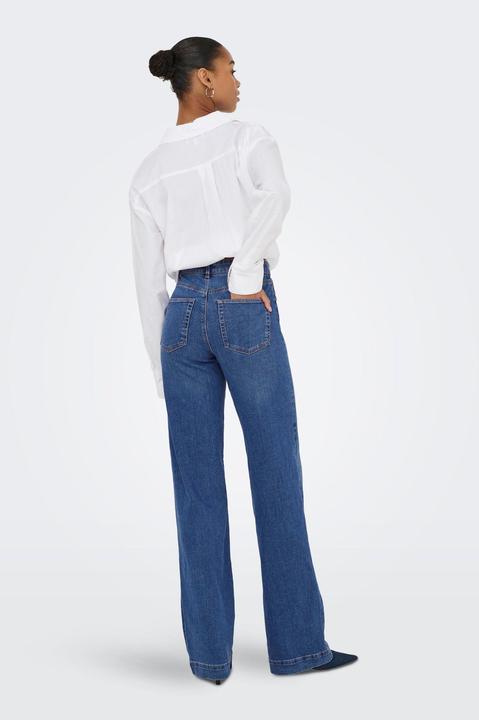 Actual product image Only ONLJUICY Hohe Taille Weiter Beinschnitt Jeans Jeans mit weitem Bein (W30/L36)