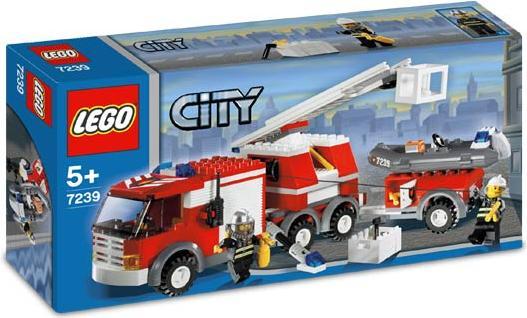 Image du produit LEGO Chariot d'incendie City - 7239