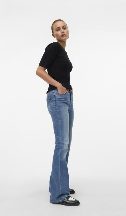 Produktbild Vero Moda VMGIGI Hohe Taille Ausgestellt Jeans Ausgestellt (34)