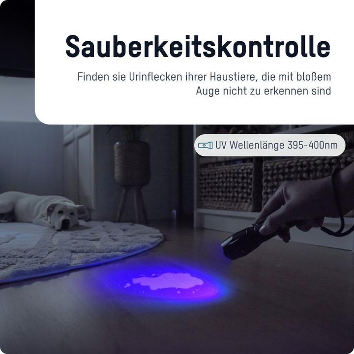 Produktbild Ansmann Taschenlampe Action 400 UV (3.75 cm, 100 lm)