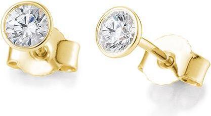 Breuning Ohrstecker Zarge (750/18 K Gold)