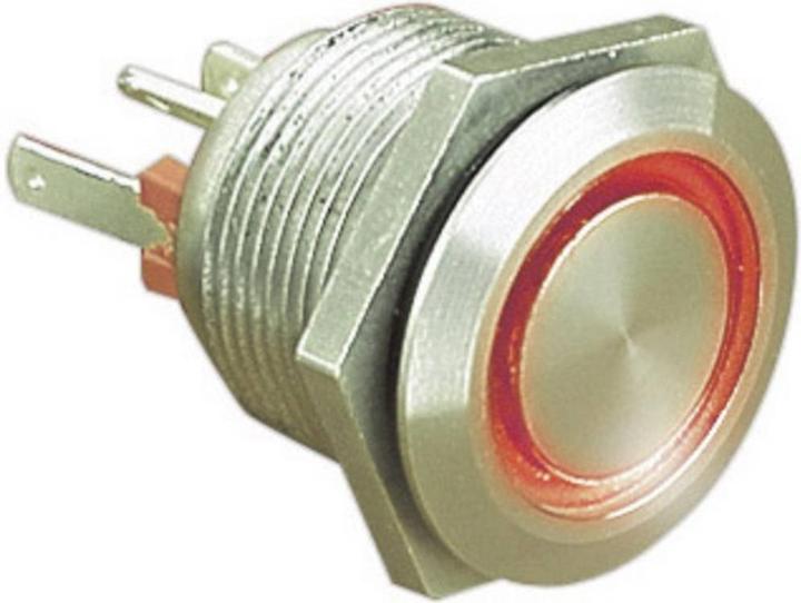 Bulgin Drucktaster PB LED Rot IP66