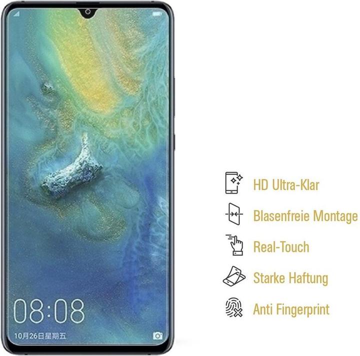 Produktbild Protectorking 2x Premium Displayschutzfolie 3D KLAR (2 Stück, Huawei Mate 20)