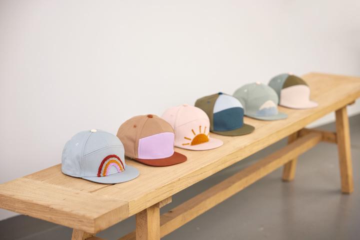 Actual product image Lässig Kinder Cap Rainbow light blue