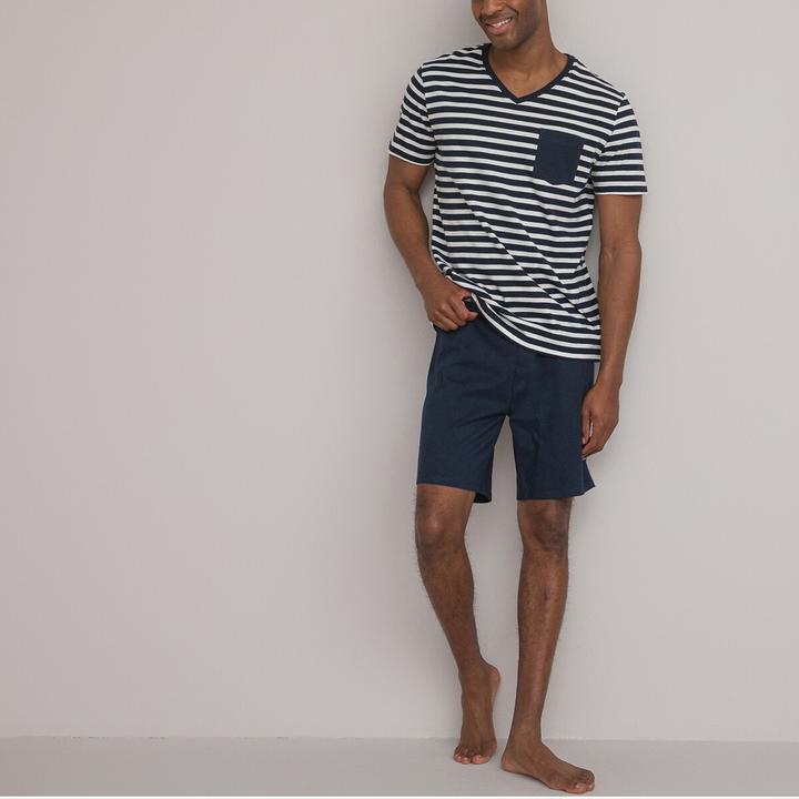Immagine prodotto La Redoute Collections Pigiama corto in jersey di cotone (S)