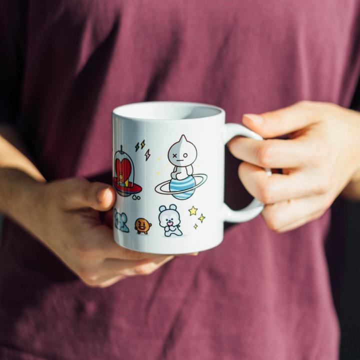 Image du produit BT21 Mug Mug à café Universtar Mug à café (350 ml, 1 x)