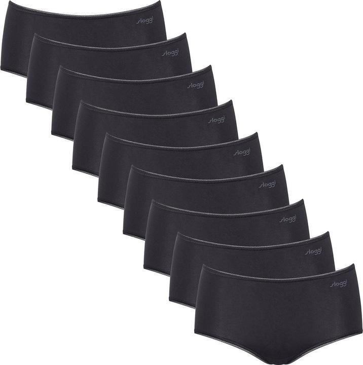 Immagine prodotto Sloggi Midislip Pure Comfort Midi (L, confezione da 9)