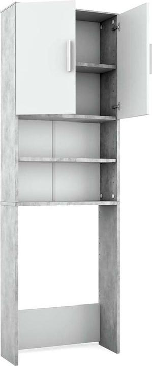Immagine prodotto Vicco Mobile da toilette in cemento/bianco 64 x 190 cm con 2 ante