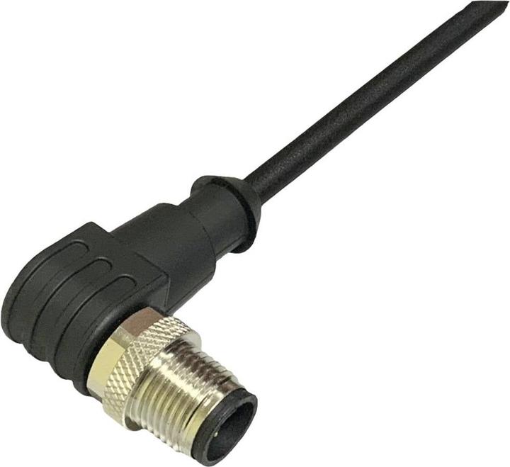 Produktbild BKL Electronic 2700035 Sensor-/Aktor-Anschlussleitung M8 Stecker, gewinkelt 10m Polzahl: 4.5 1St.