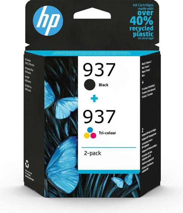 Produktbild HP 937 - Inkcartridge - Farbe und Schwarz ( 937 Multi/Zwa)