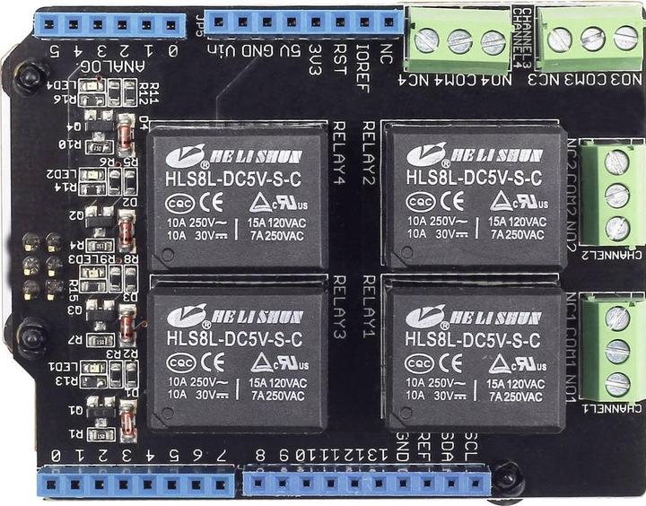 Actual product image Seeed Studio Seeed Relay Shield V3.0
