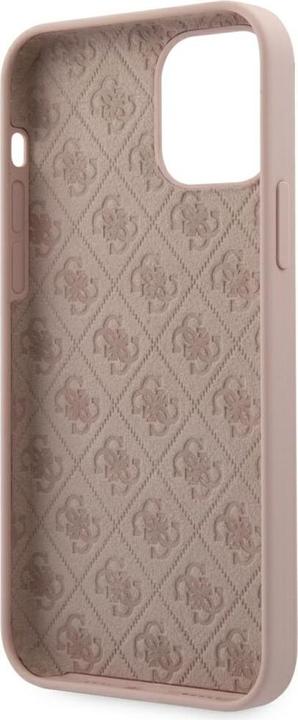 Actual product image Guess Hard Cover Silicone Triangle Logo (Apple iPhone 12 Pro, Apple iPhone 12)
