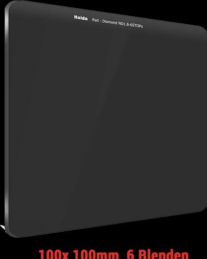 Actual product image Haida ND Filter Steckfilter ND 1.8 100 mm (100 mm, Neutral density filter)
