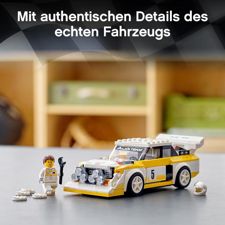 Produktbild LEGO 1985 Audi Sport quattro S1 (76897, LEGO Speed Champions)