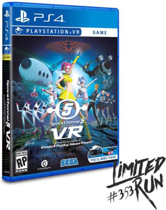 Produktbild Limited Run Space Channel 5 VR Kinda Funky News Flash! ( #353) (Import) (PS4, EN)
