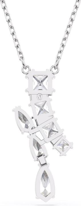 Produktbild Swarovski Matrix Halskette Verschiedene Schliffe Weiss (Swarovski Metall)