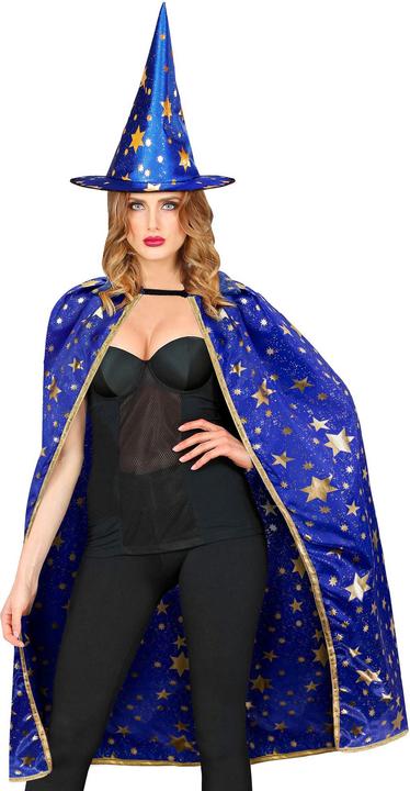 Image du produit Widmann Cape De Sorcier Avec Chapeau, Unisexe (Taille unique)