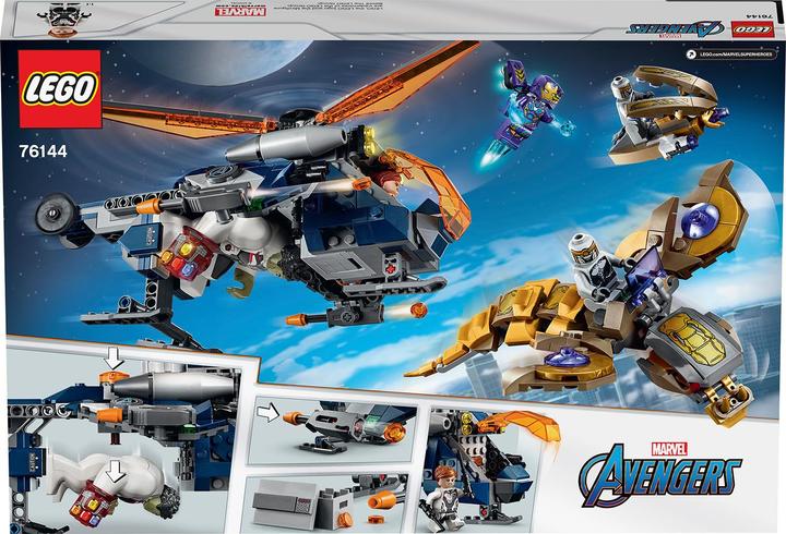 Immagine prodotto LEGO Vendicatori Hulk Helicopter Rescue (76144, LEGO Marvel)