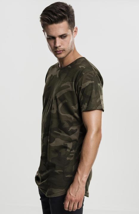 Actual product image Urban Classics Camo Shaped Long Tee (S)
