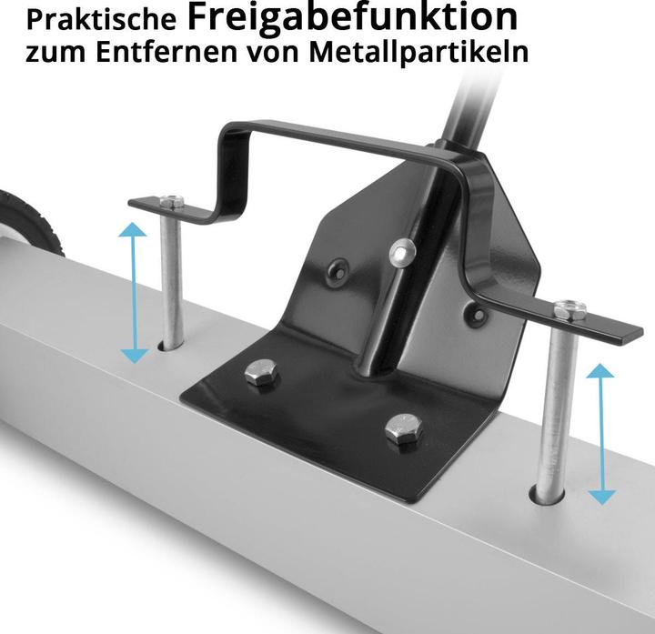 Actual product image Stahlwerk Magnetic floor sweeper MBK-24 ST with 610 mm width 17.5 kg capacity